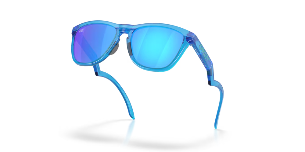 Oakley Frogskins Hybrid Sunglasses Fabio Quartararo Signature Series w/Matte Acid Blue Frame & Prizm Sapphire Lenses