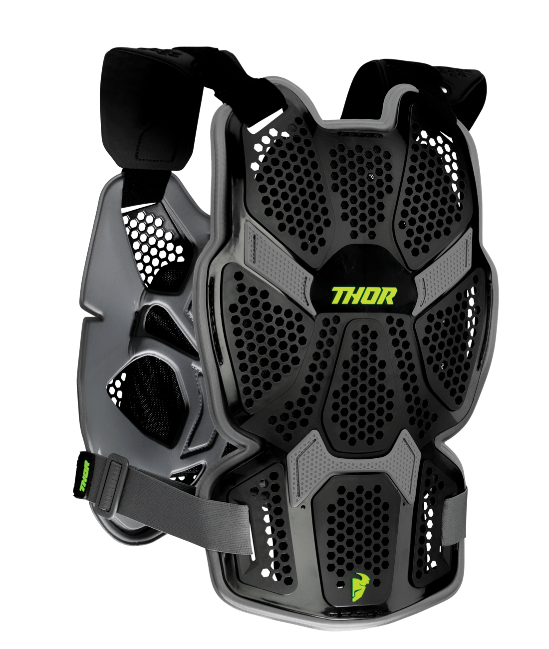 Thor 2026 Sentinel Pro Black Chest Guard