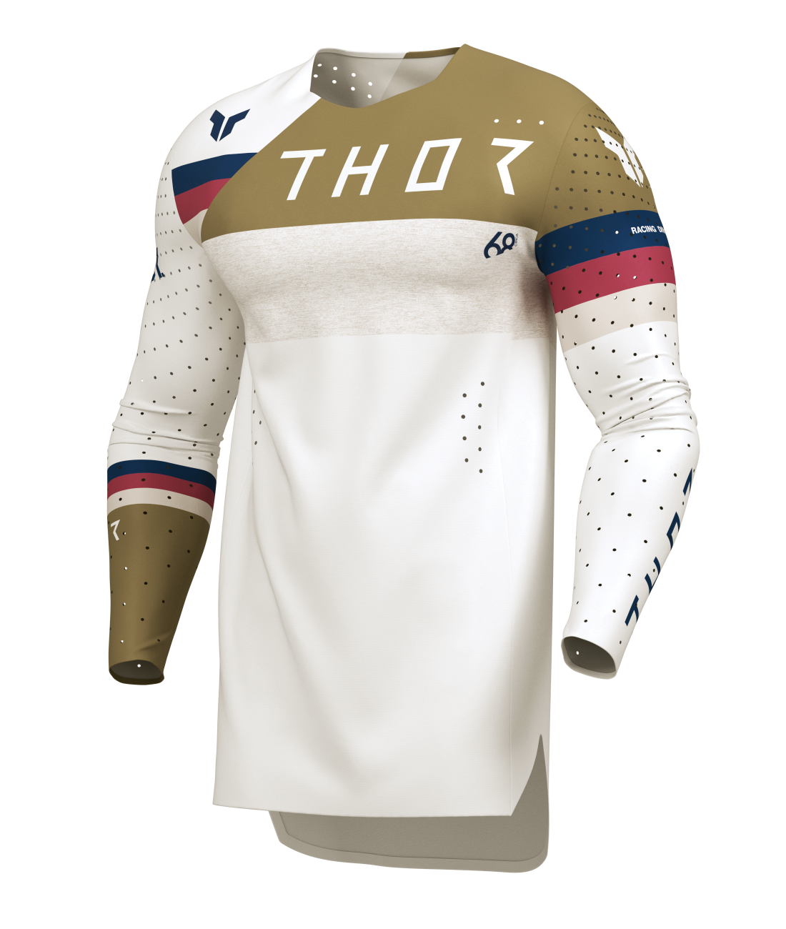 Thor 2026 Sportmode League White/Copper Jersey