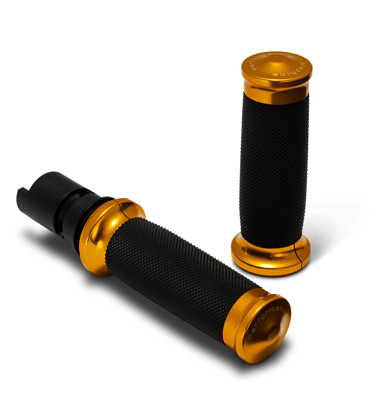 Performance Machine P00632105MG Contour Handgrips Gold for Harley-Davidson CVO Touring 23-Up/Street Glide/Road Glide 24-Up/Touring/Softail 25-Up