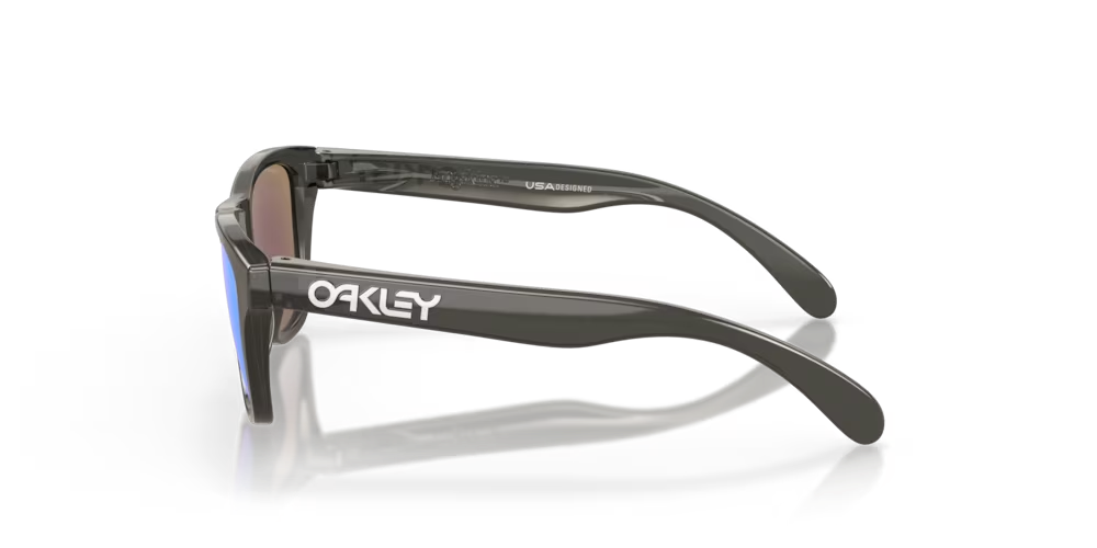 Oakley Frogskins XXS Sunglasses w/Grey Smoke Frame & Prizm Sapphire Lenses