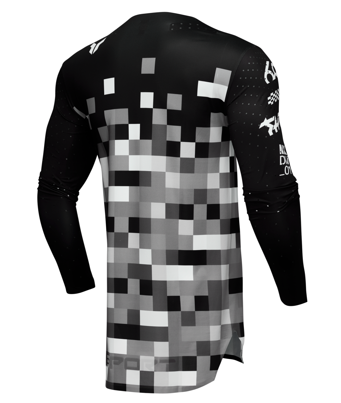 Thor 2025 Sportmode Riot Black/Red Jersey