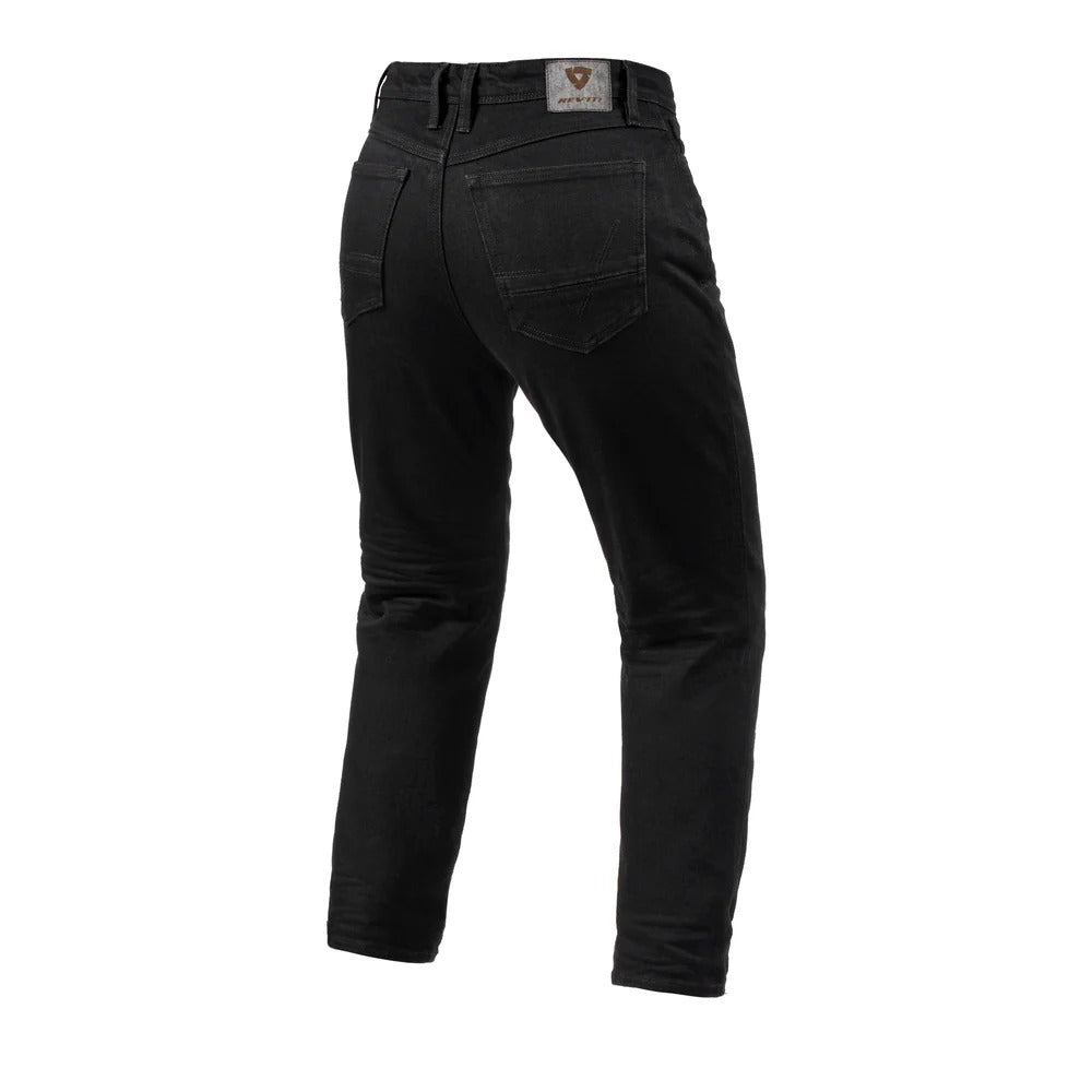 REV'IT! Violet BF Black Short Leg Womens Jeans