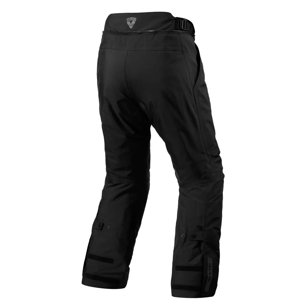 REV'IT! Vertical GTX Black Short Leg Textile Pants