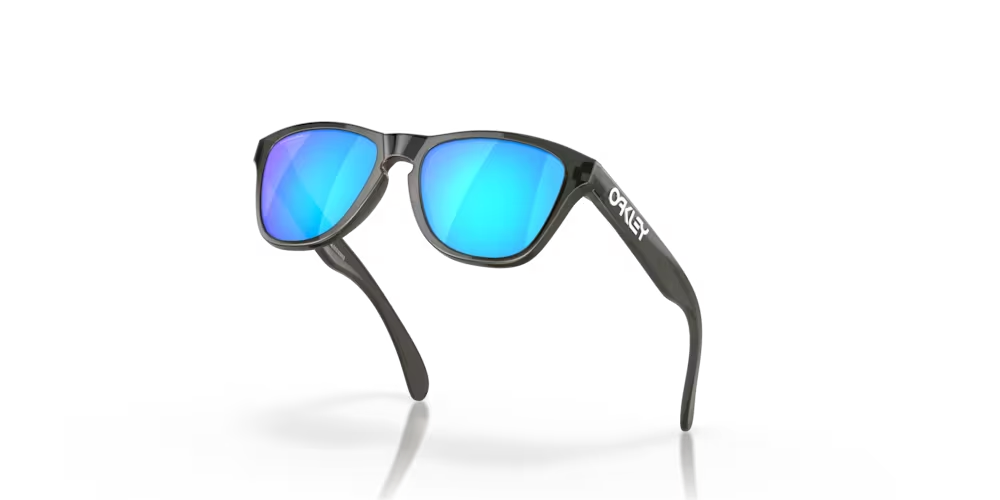 Oakley Frogskins XXS Sunglasses w/Grey Smoke Frame & Prizm Sapphire Lenses
