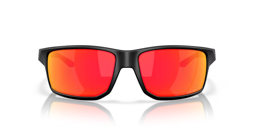 Oakley Gibston XL Sunglasses w/Matte Black Frame & Prizm Ruby Polarized Lenses