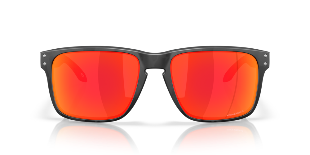 Oakley Holbrook XXL Sunglasses w/Matte Black Camo Frame & Prizm Ruby Lenses