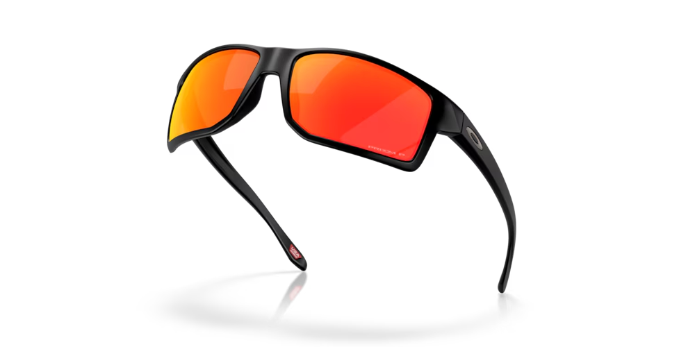Oakley Gibston XL Sunglasses w/Matte Black Frame & Prizm Ruby Polarized Lenses