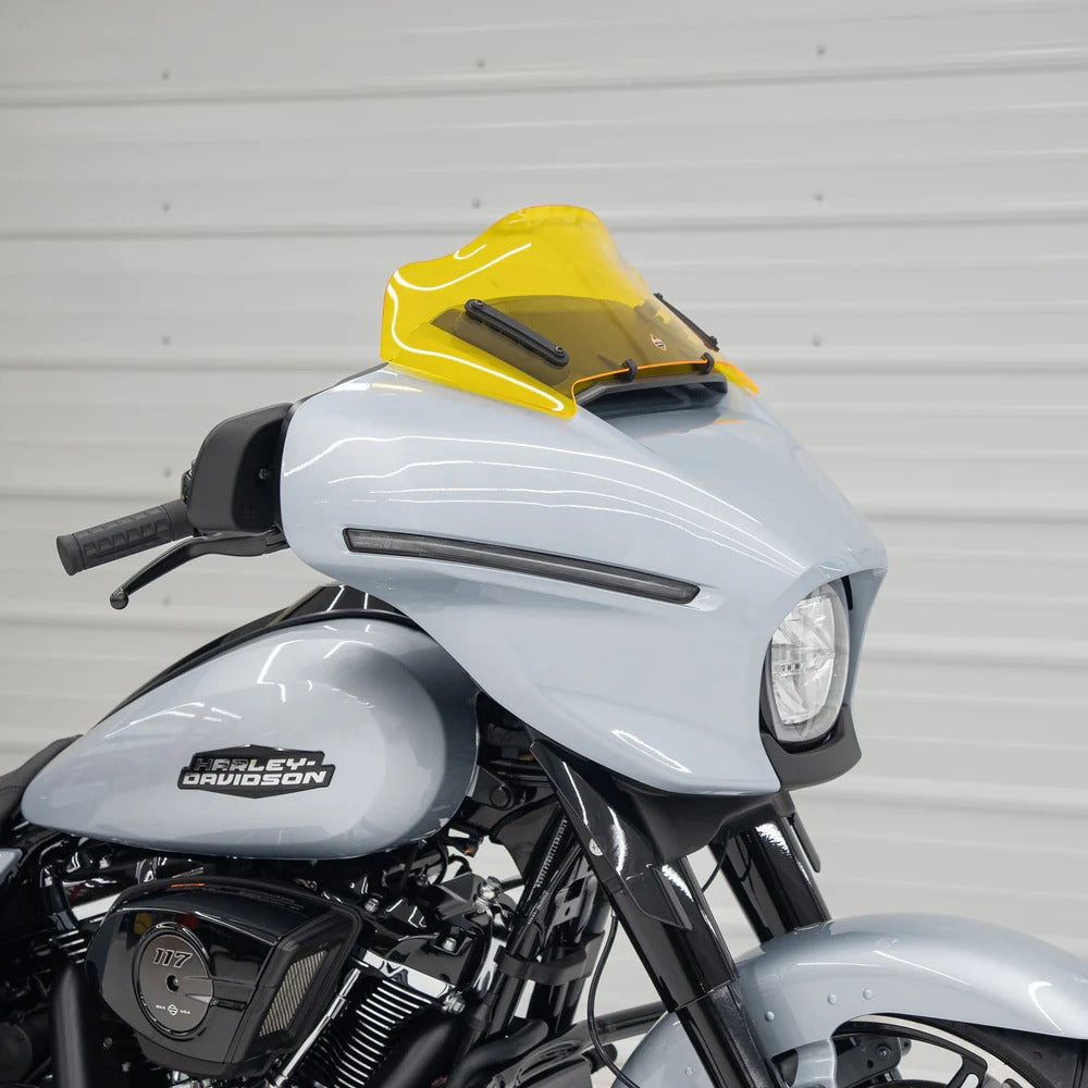 Klock Werks KKC-2310-0880 8" Flare Kolor Windshield Yellow for Harley-Davidson CVO Street Glide 23-Up/Street Glide 24-Up Models