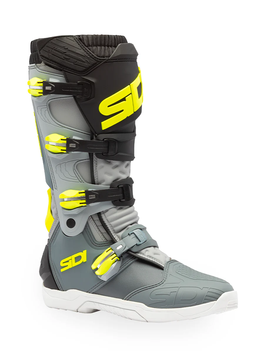 Sidi X Power SC Grey/Fluro Yellow Boots