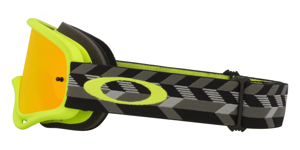 Oakley O-Frame MX Goggles w/Black Empire Strap & Fire Iridium Lenses