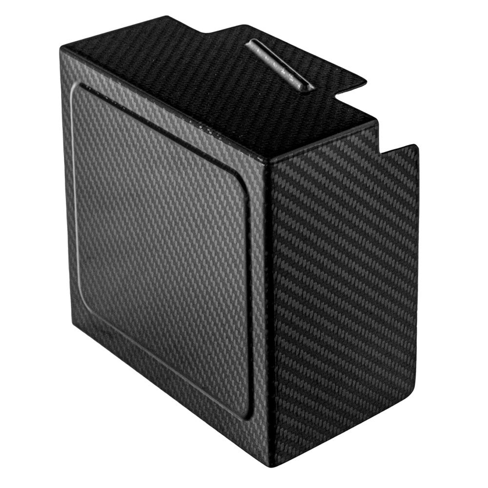 Saddlemen SAD-CF-899-04-002 Carbon Battery Side Cover Gloss Finish for Harley-Davidson Dyna 97-05 Models