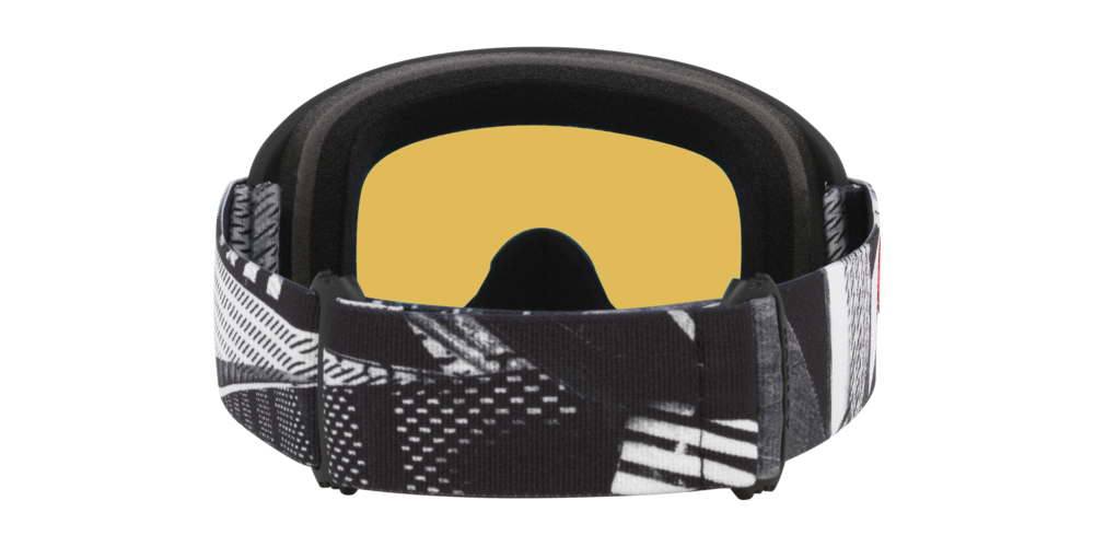 Oakley O-Frame 2.0 PRO MX Goggles w/Black Forge Strap & Fire Iridium Lenses
