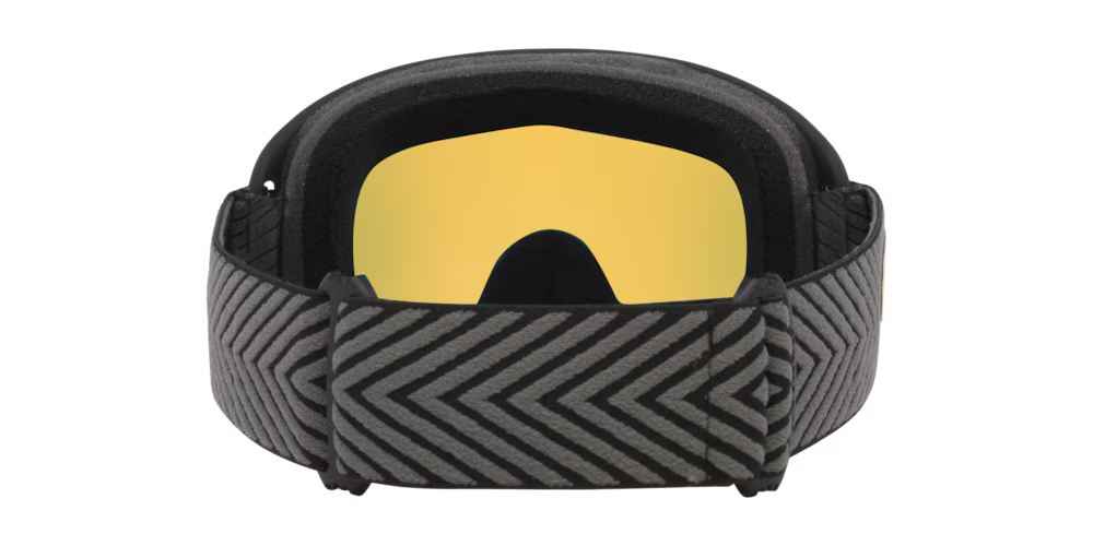 Oakley O-Frame 2.0 PRO MX Goggles w/Team Black Strap & Fire Iridium Lenses