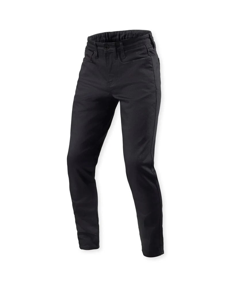 REV'IT! Kai Skinny Black Short Leg Jeans