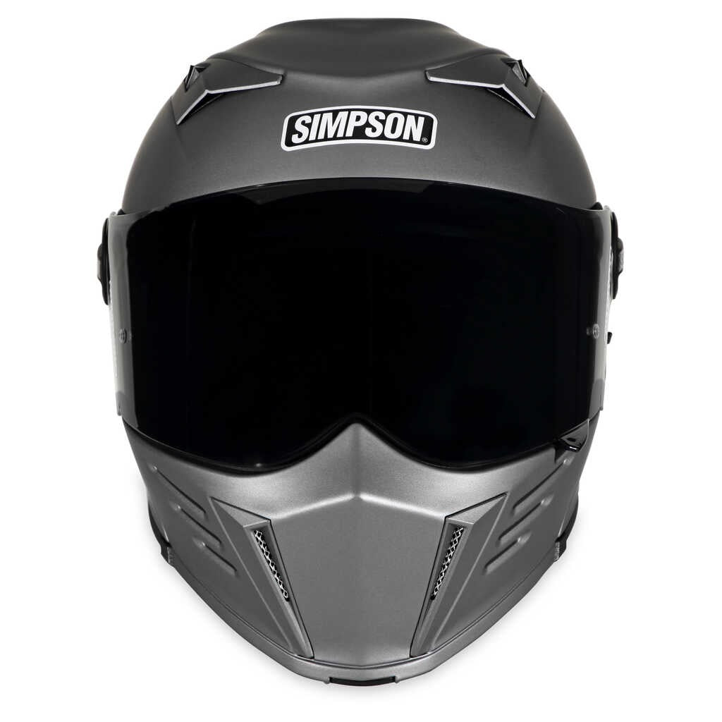 Simpson Darksome Flat Alloy Helmet