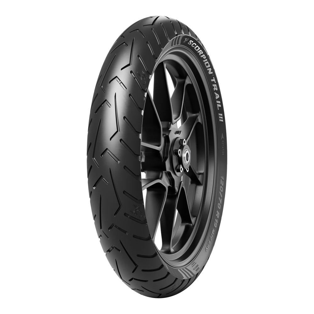 Pirelli Scorpion Trail III Front Tyre 120/70 ZR-19 M/C 60W Tubeless