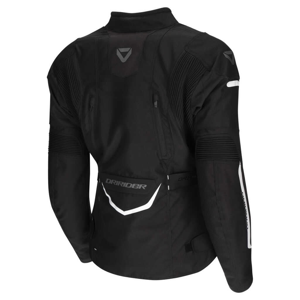 DriRider Apex 6 Grey/White/Black Womens Textile Jacket