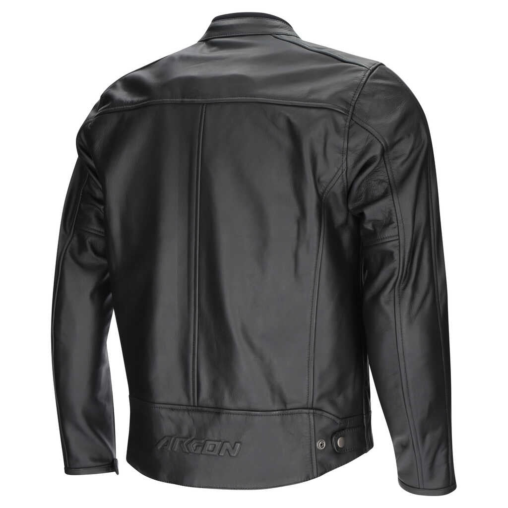 Argon Forge 2 Black Leather Jacket