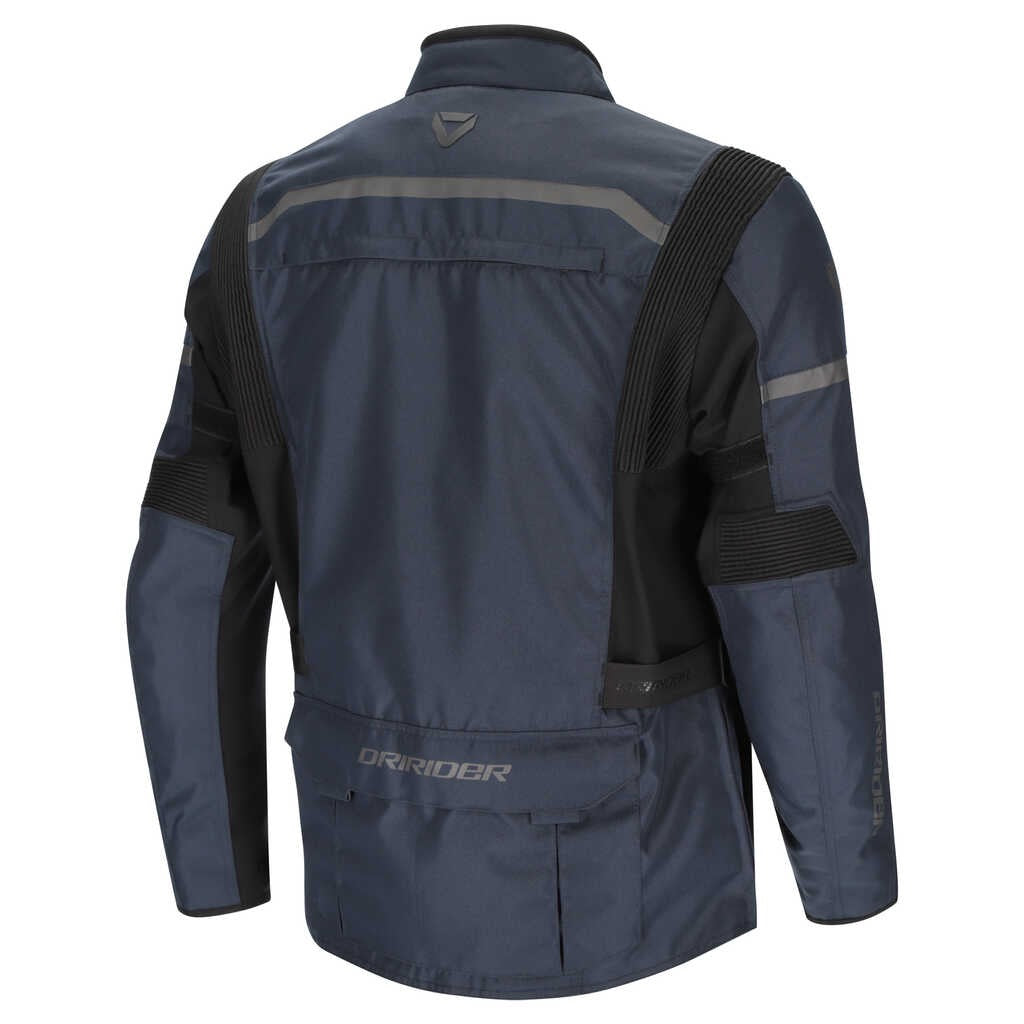DriRider Compass V Navy/Black Textile Jacket