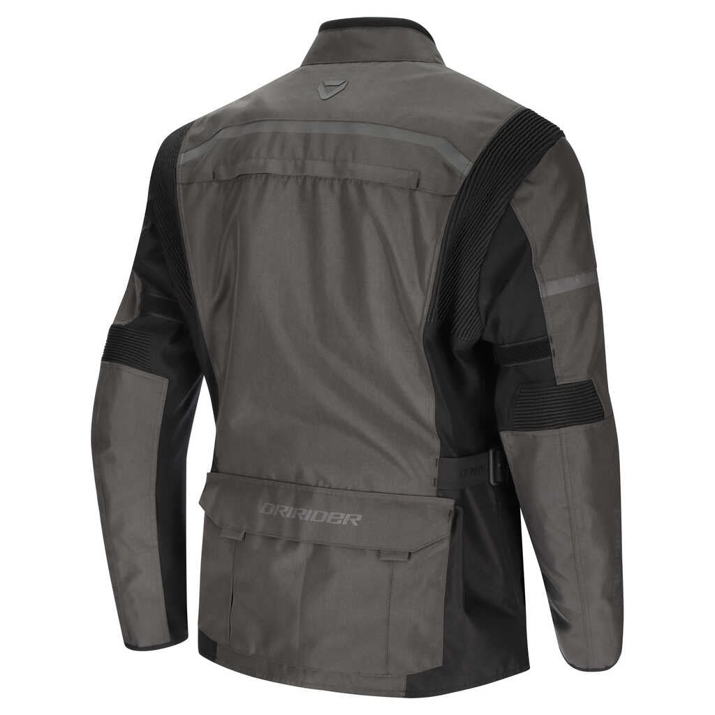DriRider Compass V Grey/Black Womens Textile Jacket