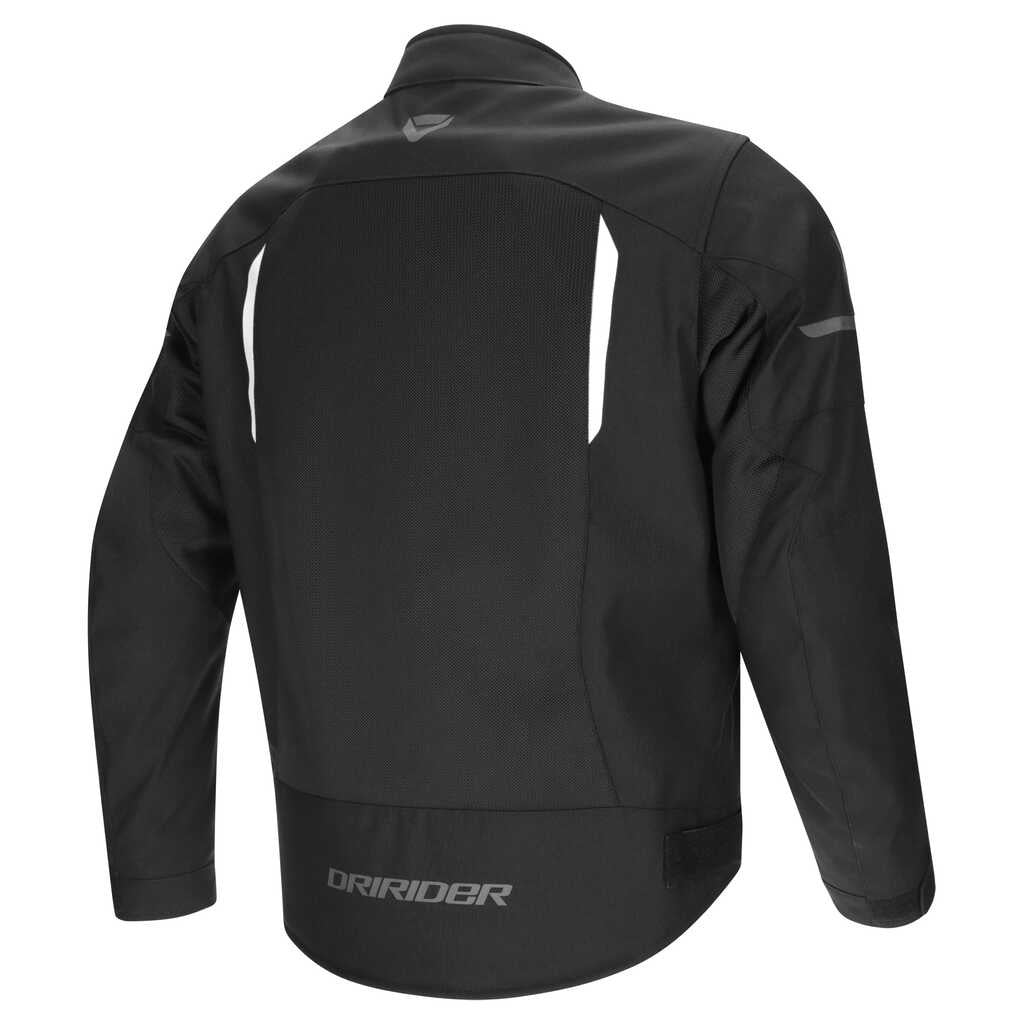 DriRider Air-Ride 6 Black/White Womens Textile Jacket
