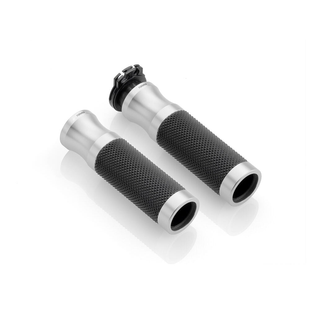Rizoma Sport Grips Silver for Kawasaki Z650/Z900