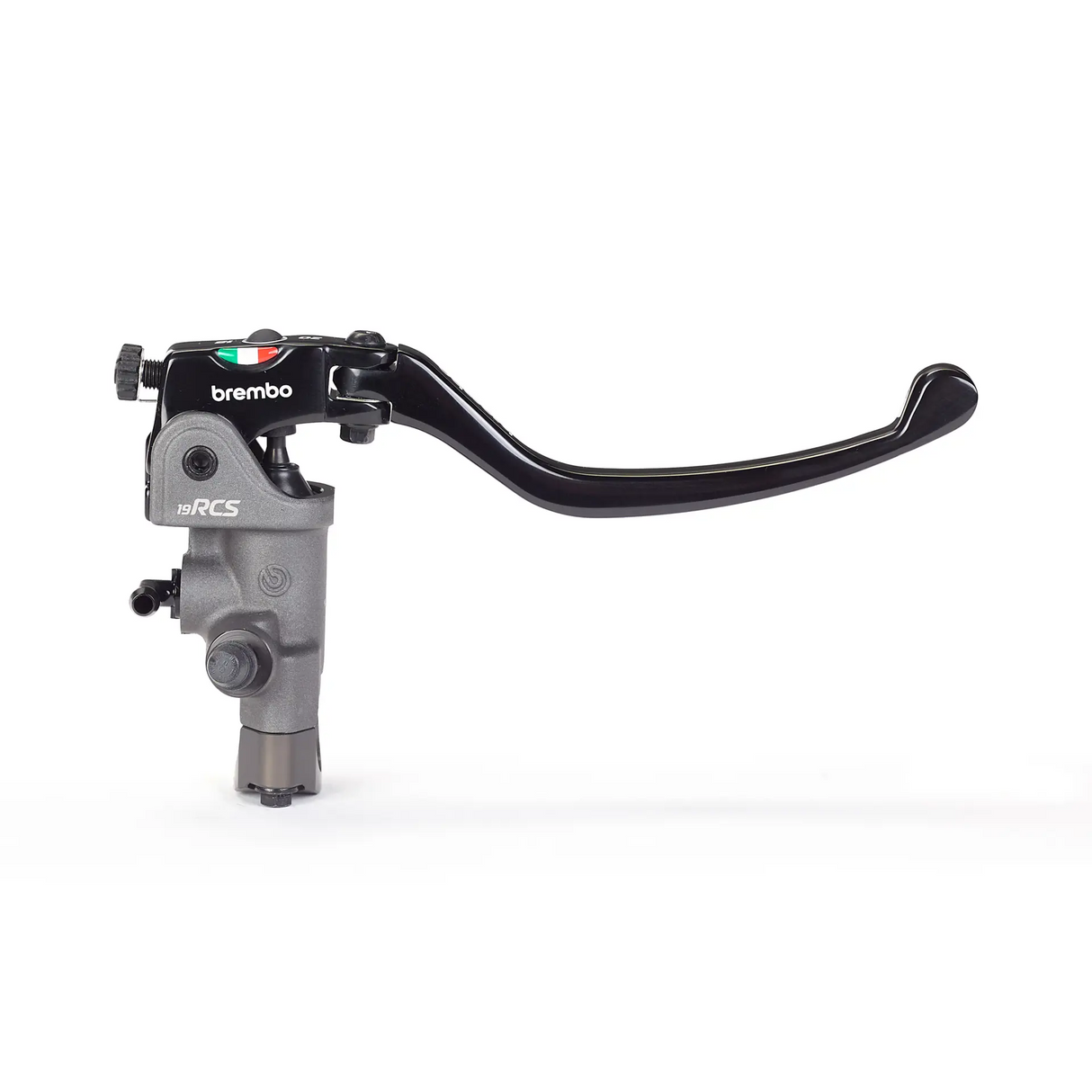 Brembo B-110A89710 19RCS Radial Brake Master Cylinder w/Fold-Up Lever for 1" Handlebars