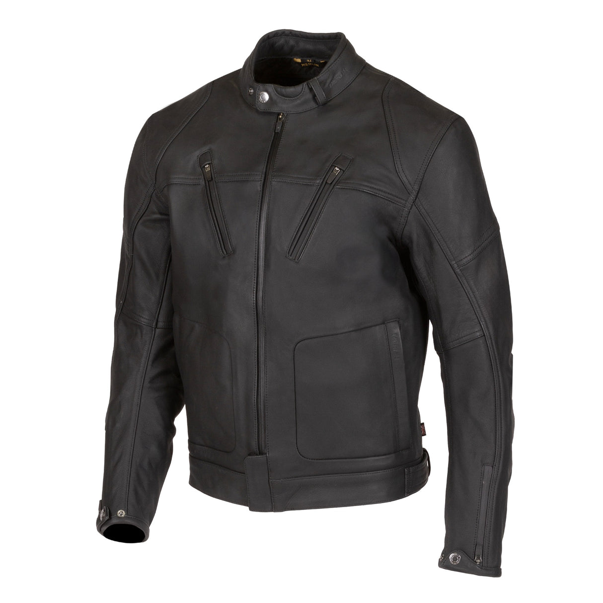 Merlin Gable II D3O Waterproof Black Leather Jacket