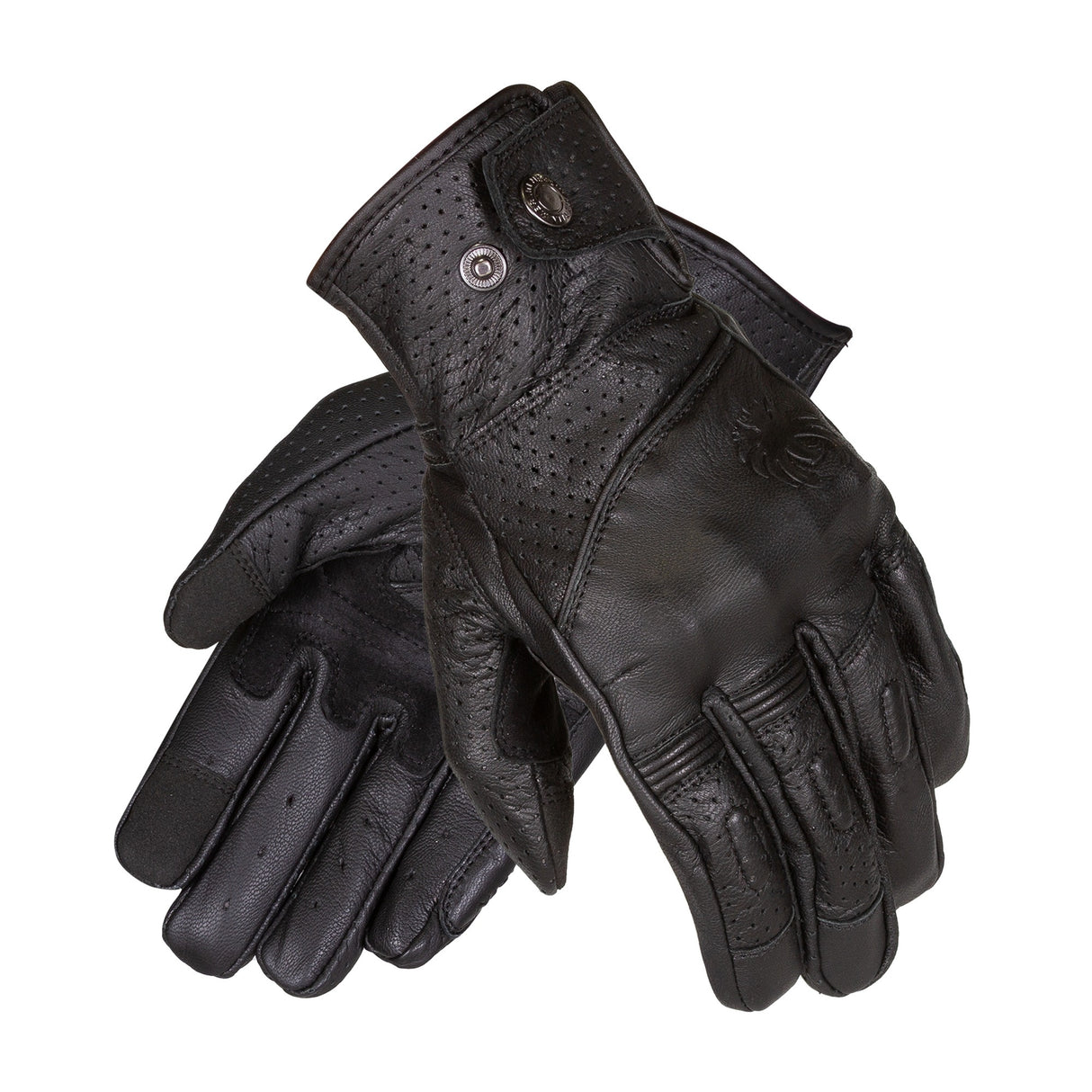 Merlin Legacy D3O Black Womens Leather Gloves