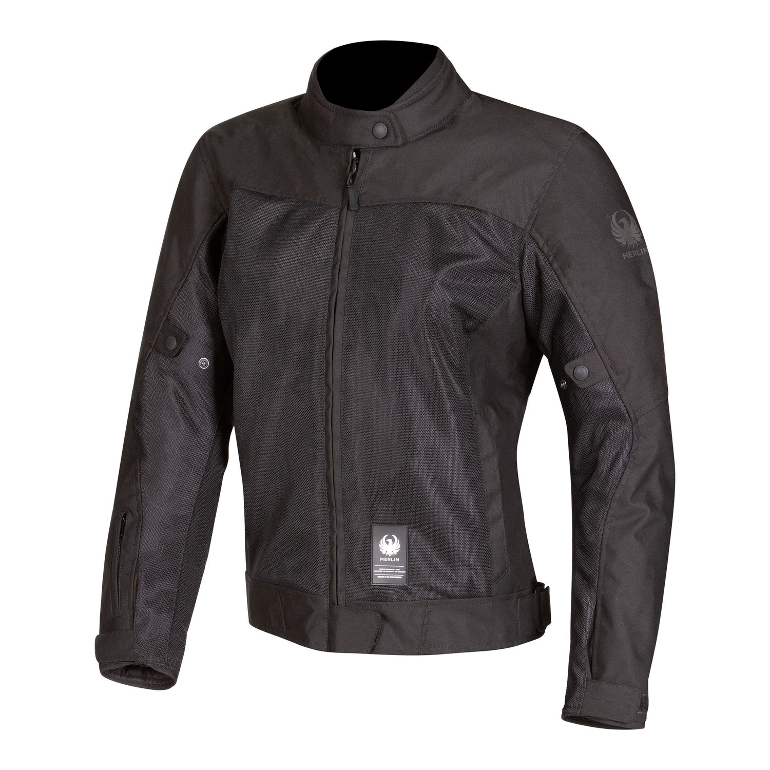 Merlin Prospect Air Mesh Black Womens Textile Jacket