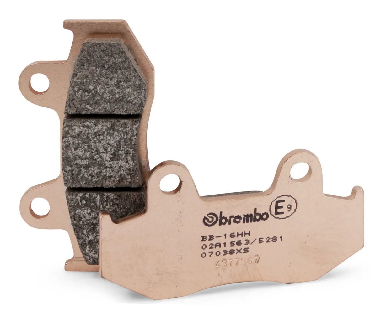 Brembo B-07038 Scooter (XS) Sintered Rear Brake Pad (07038.XS)