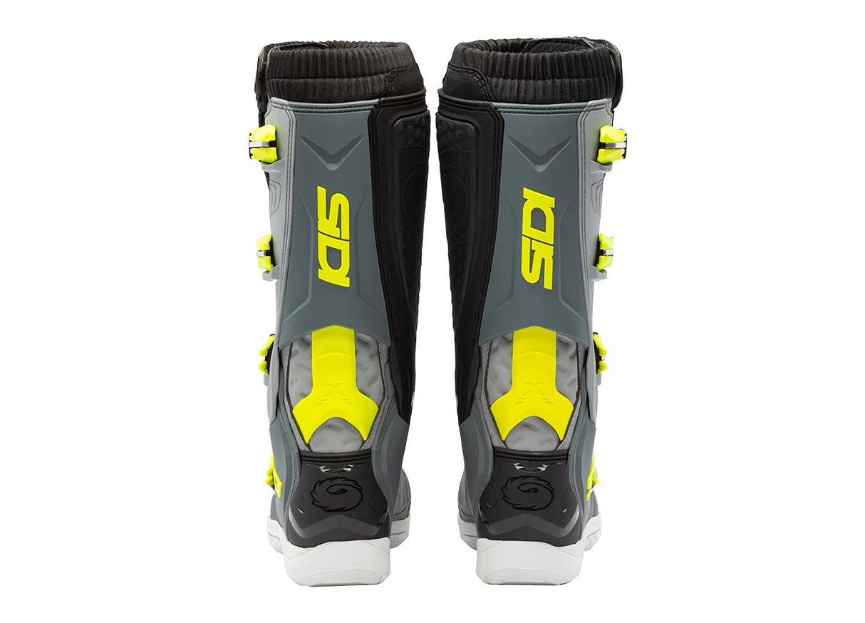 Sidi X Power SC Grey/Fluro Yellow Boots