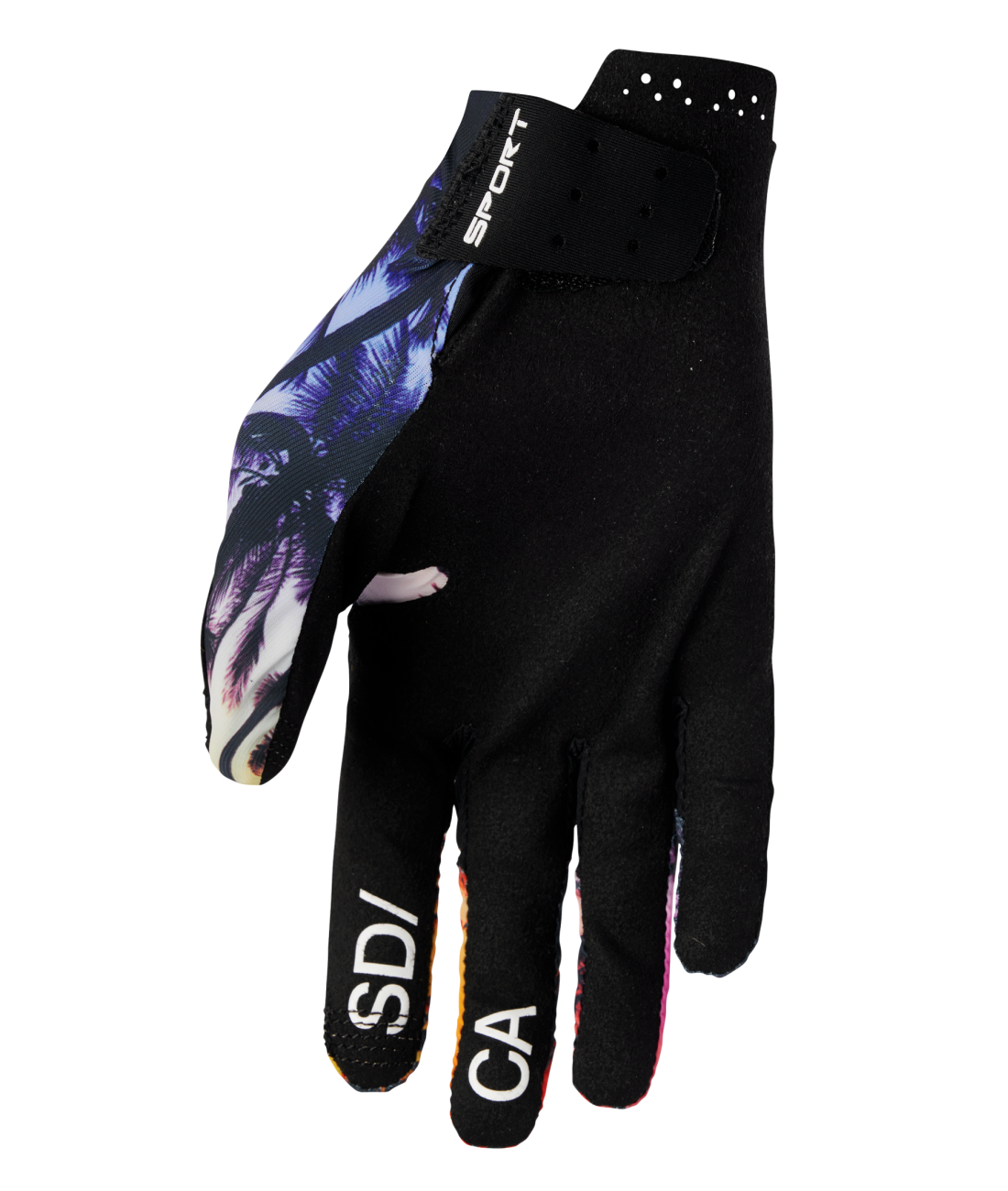 Thor 2026 Sportmode Palms Black Gloves