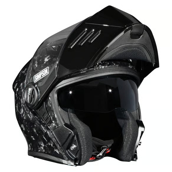Simpson Darksome Forged Carbon Helmet
