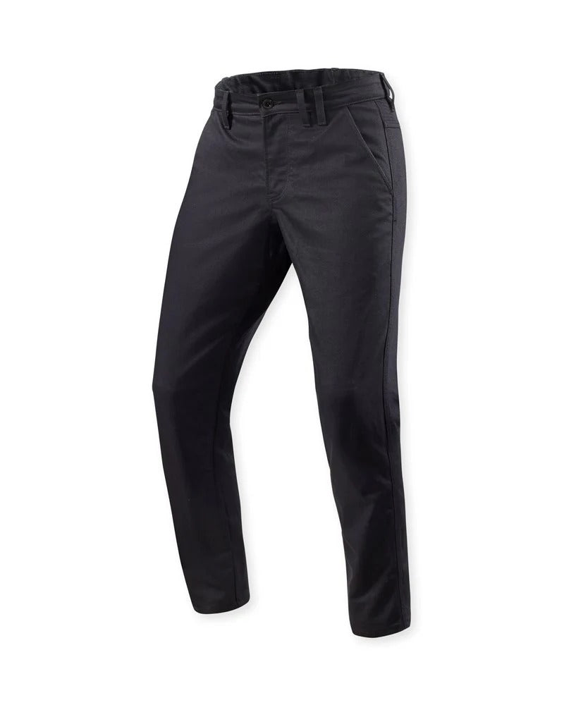 REV'IT! Dean 2 Tapered Black Short Leg Chinos