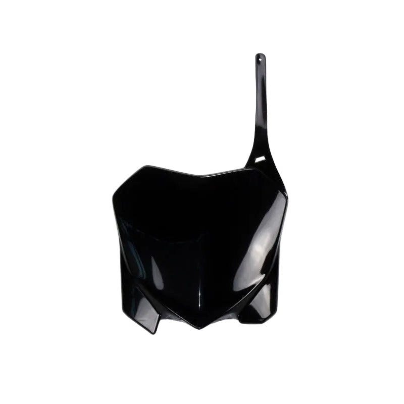 UFO Front Number Plate Black for Husqvarna FE/TE/TX 17-19/KTM EXC/EXC-F/XC-W 125/XC-W/XCF-W/XW-F 08-11 & 20-Up