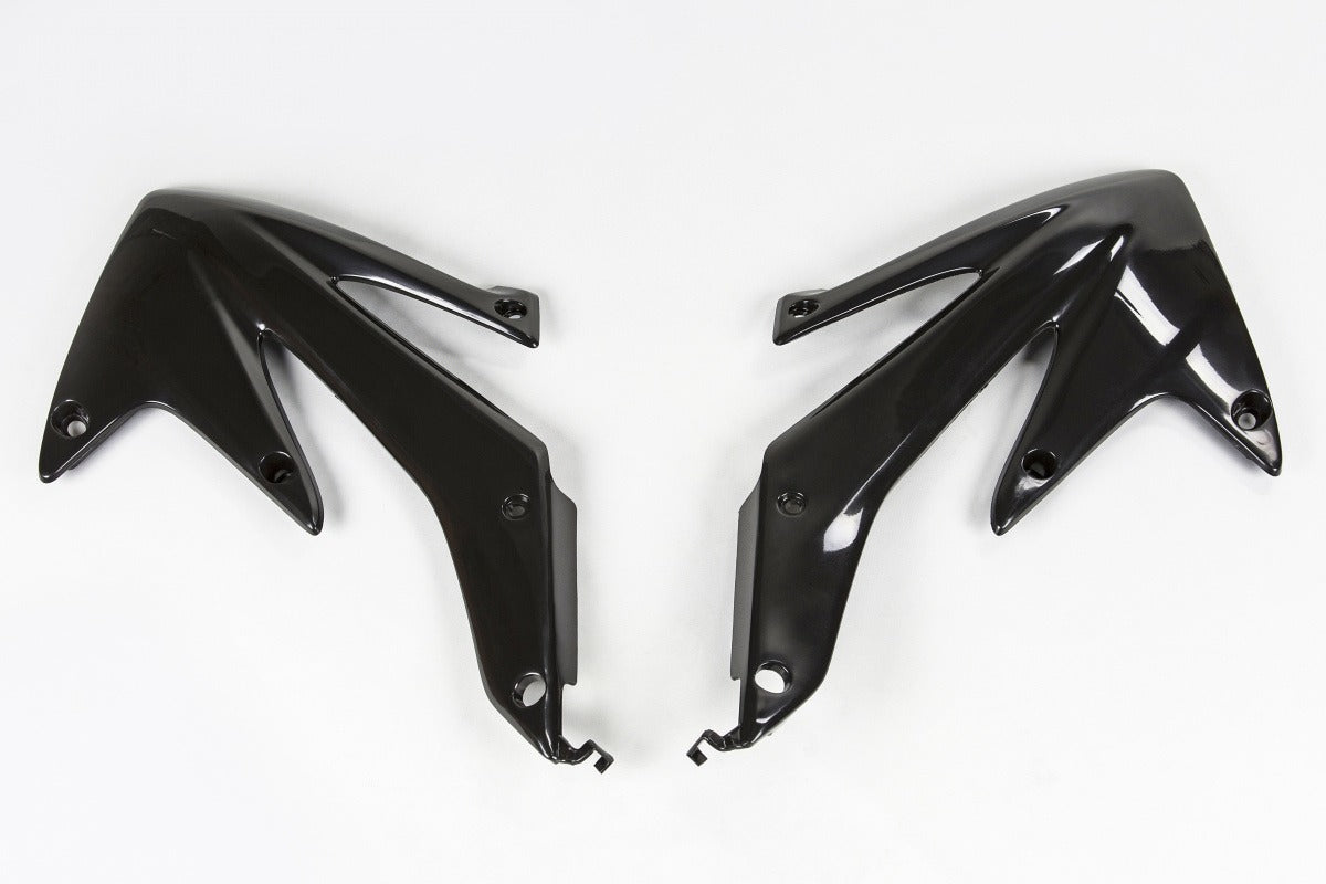 UFO Radiator Shrouds Black for Honda CRF 450 X 05-07