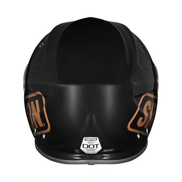 Simpson Venom Logo St Black Helmet