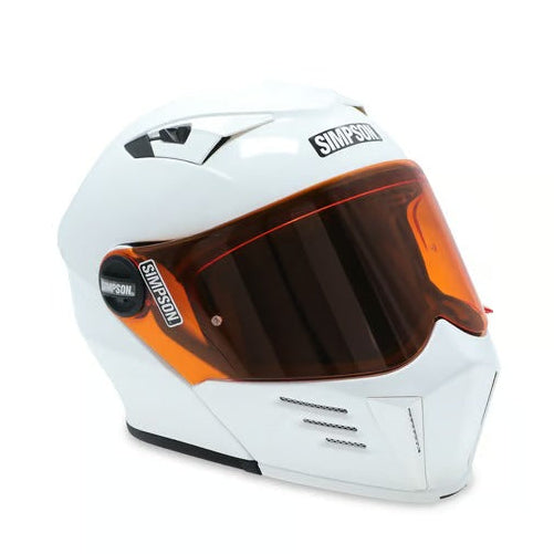 Simpson Darksome White Helmet
