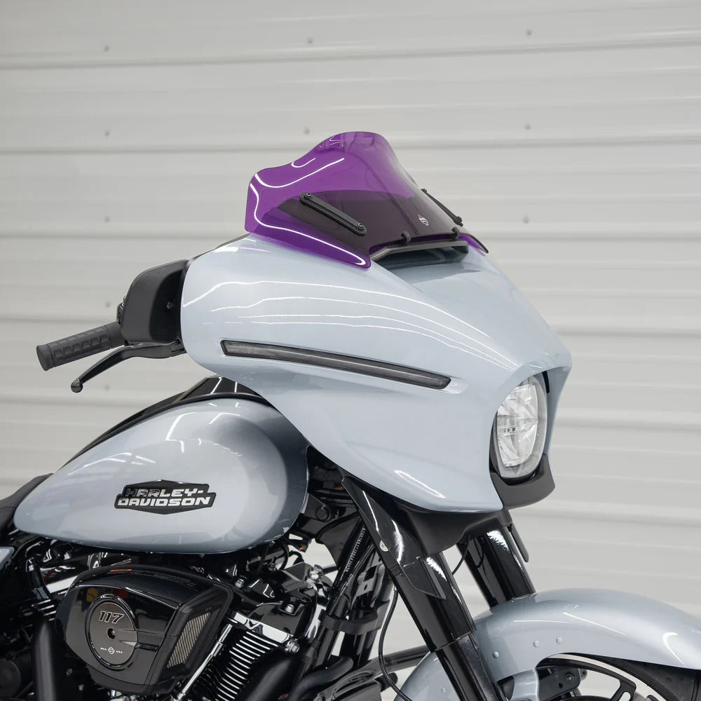Klock Werks KKC-2310-0883 8" Flare Kolor Windshield Purple for Harley-Davidson CVO Street Glide 23-Up/Street Glide 24-Up Models