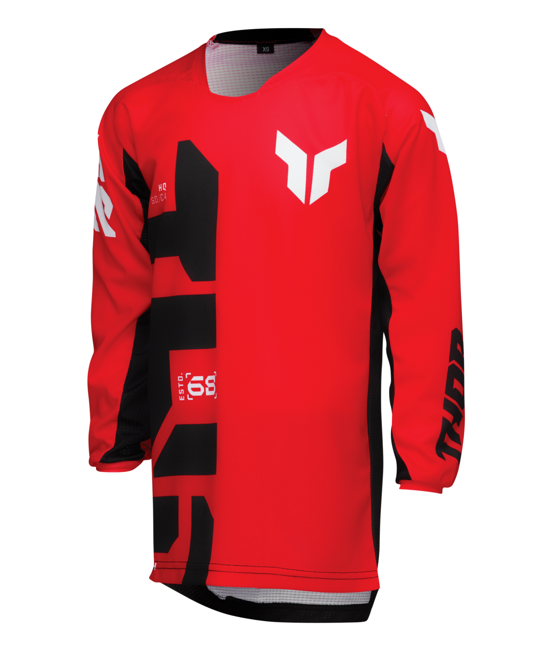 Thor 2025 Launchmode Forge Red Youth Jersey