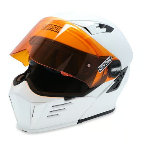 Simpson Darksome White Helmet