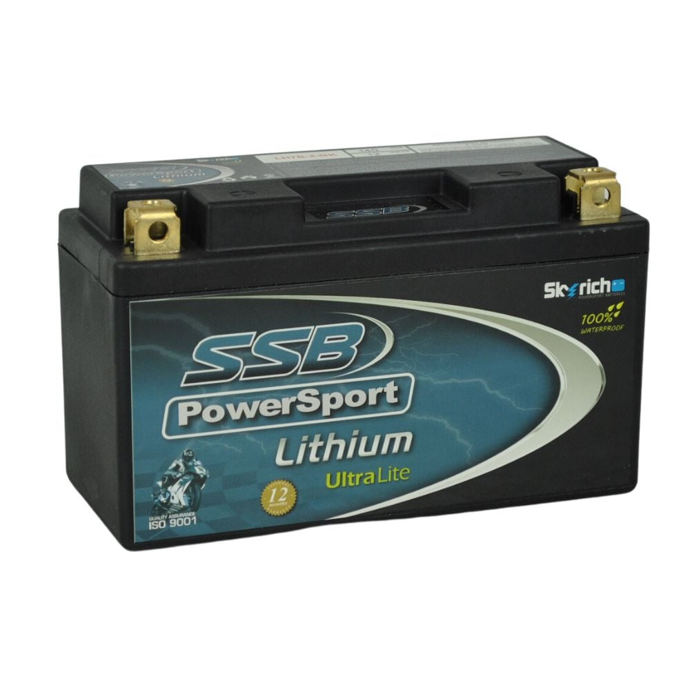 SSB LH7B-4-GK PowerSport High Performance 12V 4.8Ah/150CCA Lithium Go Kart Battery