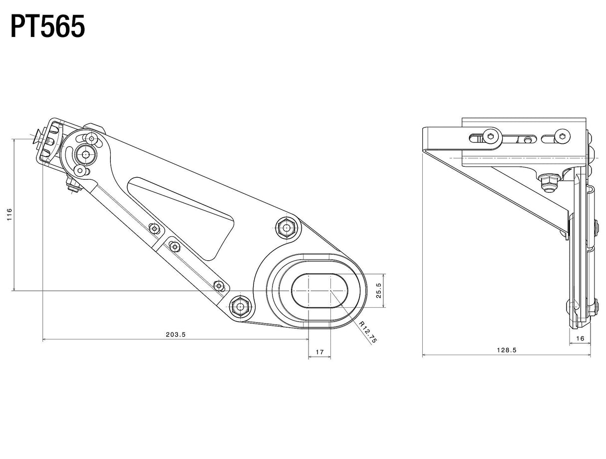 Rizoma Outside Street License Plate Support Kit Black for Harley-Davidson Breakout/Fat Bob/Fat Boy/Softail/Street Bob 18-20