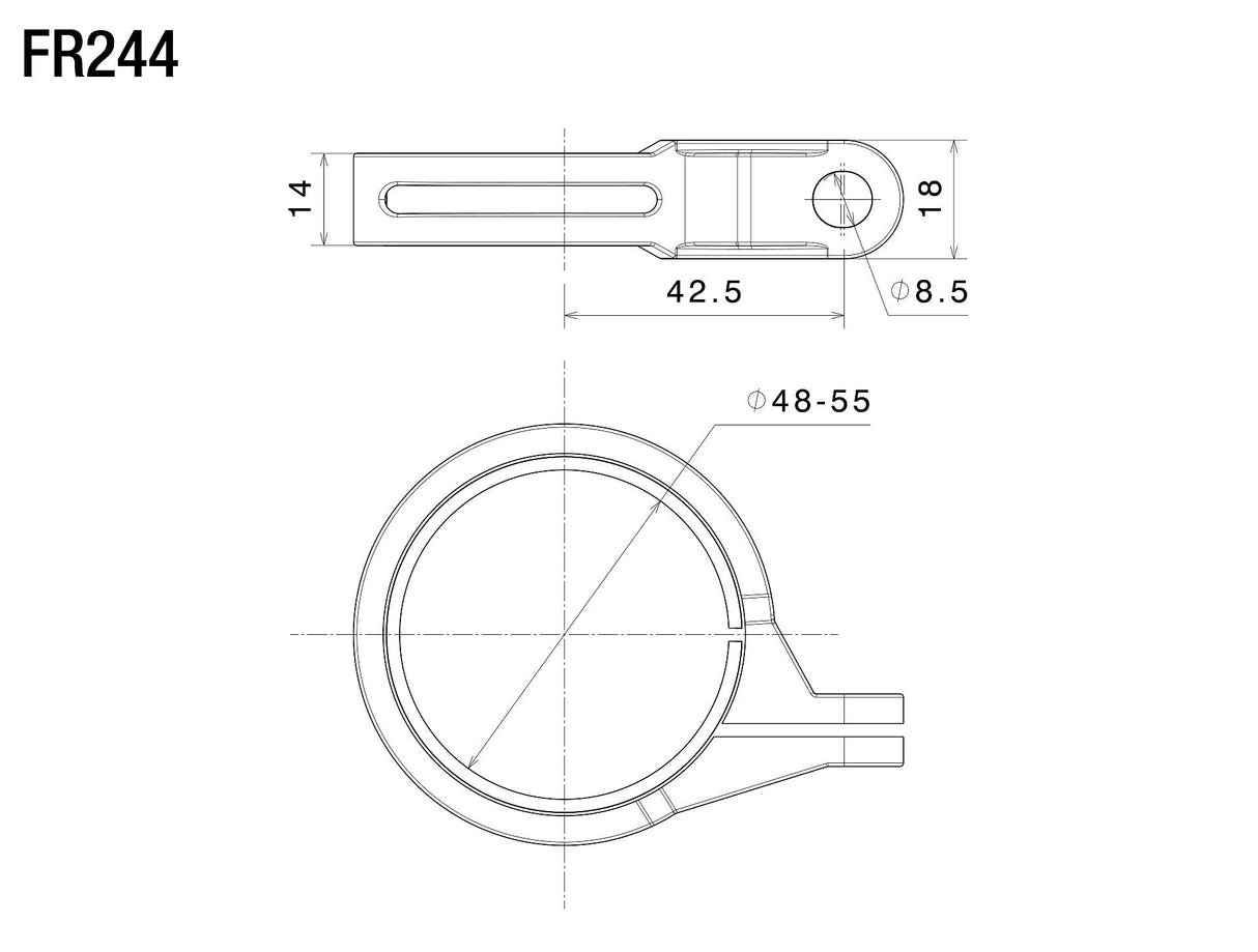 Rizoma Indicator Mounting Adapters Black for Ducati Monster 797/Monster 821/Monster 1200/1200 S/Honda CB1000R Neo Sport Cafe