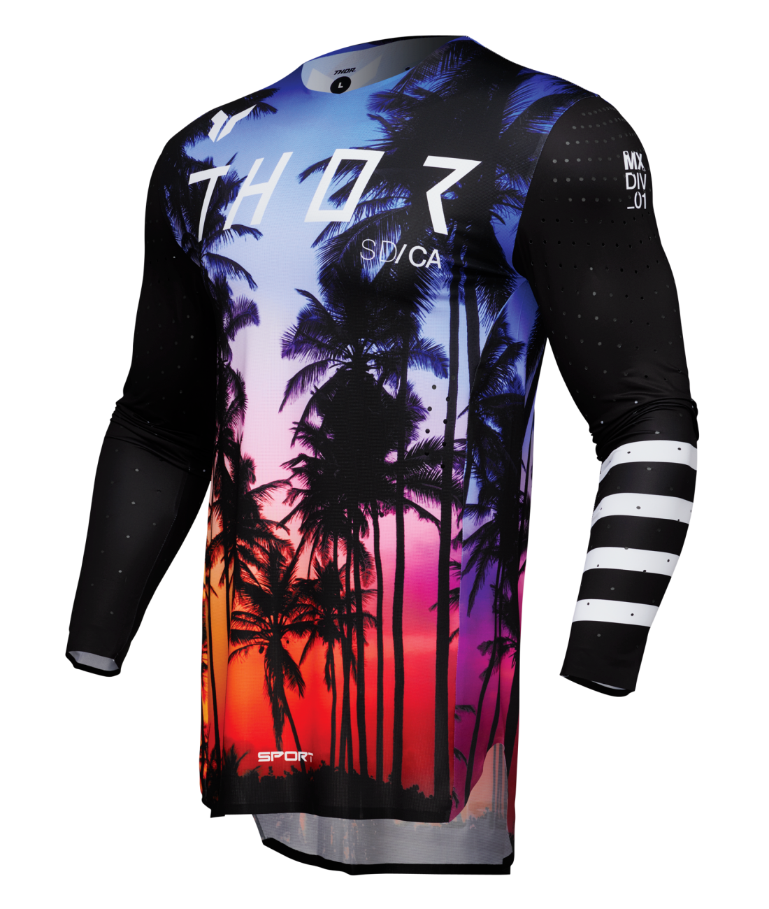 Thor 2025 Sportmode SD Black Jersey