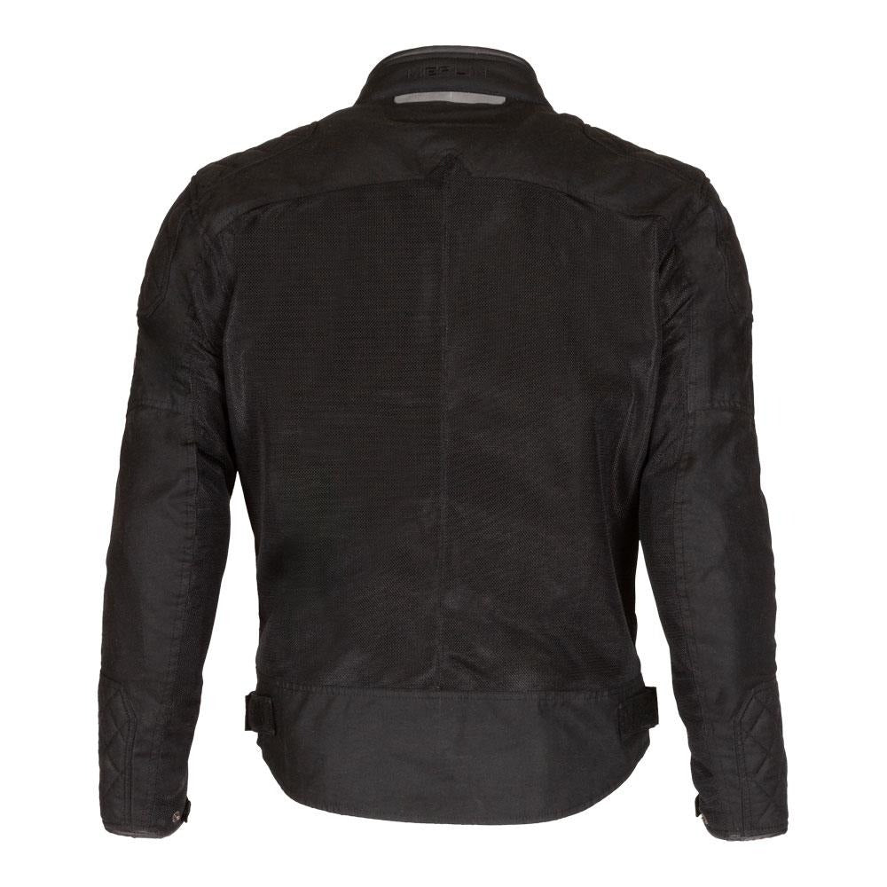 Merlin Shenstone II Air D3O Black Wax Cotton Jacket