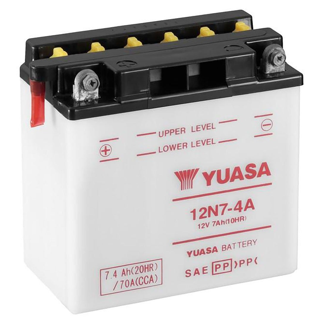 Yuasa 12N7-4A Conventional Series 12V 7Ah/70CCA Battery
