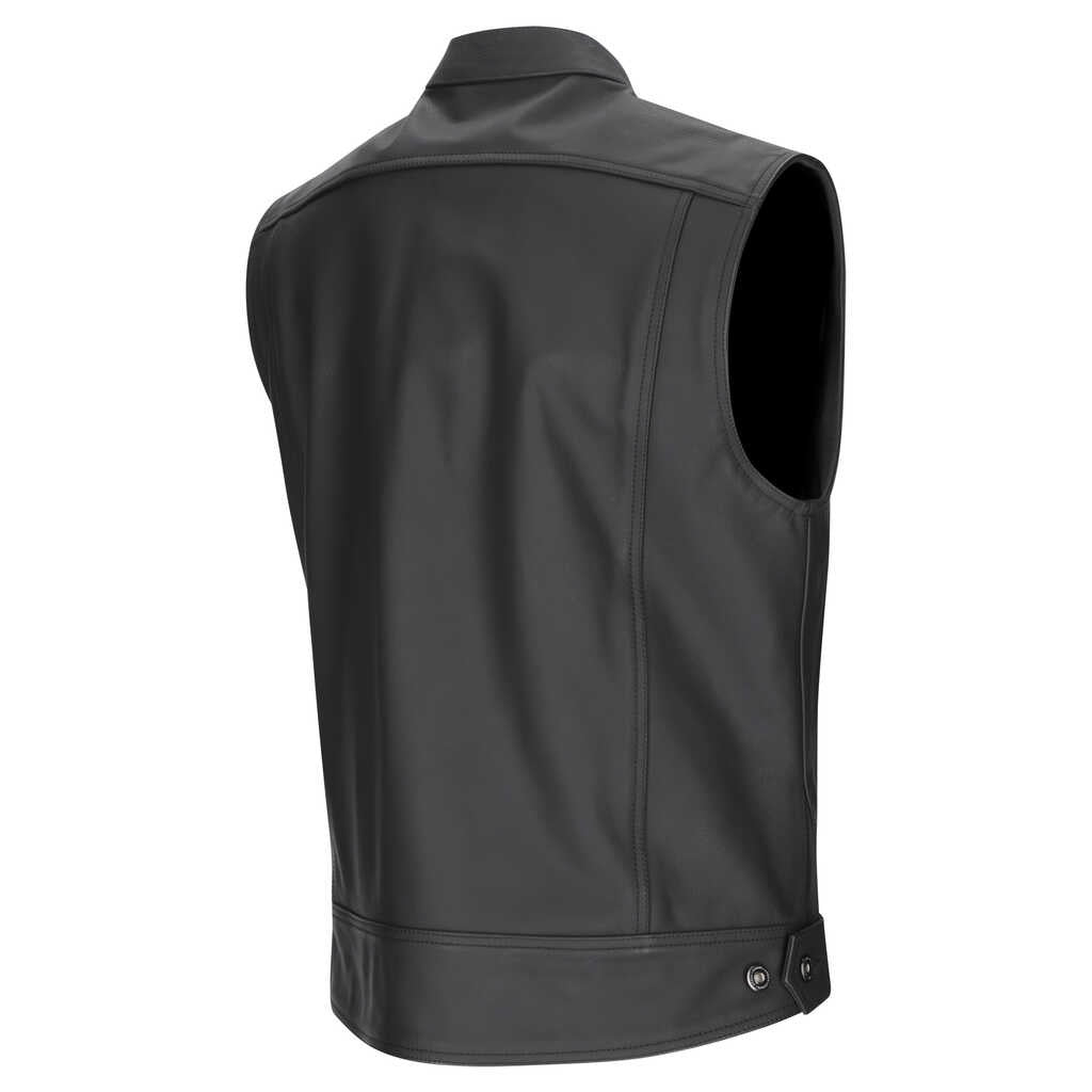 Argon Vice Black Leather Vest